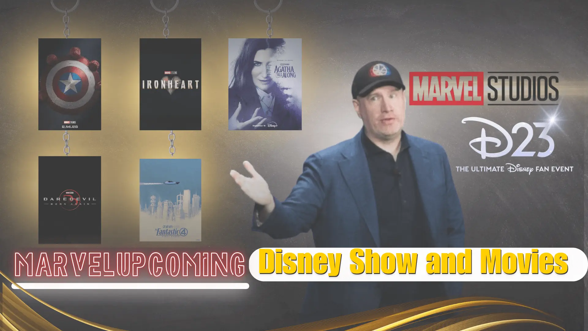 Marvel Upcoming Disney Show and Movies। Studios at D23 Expo